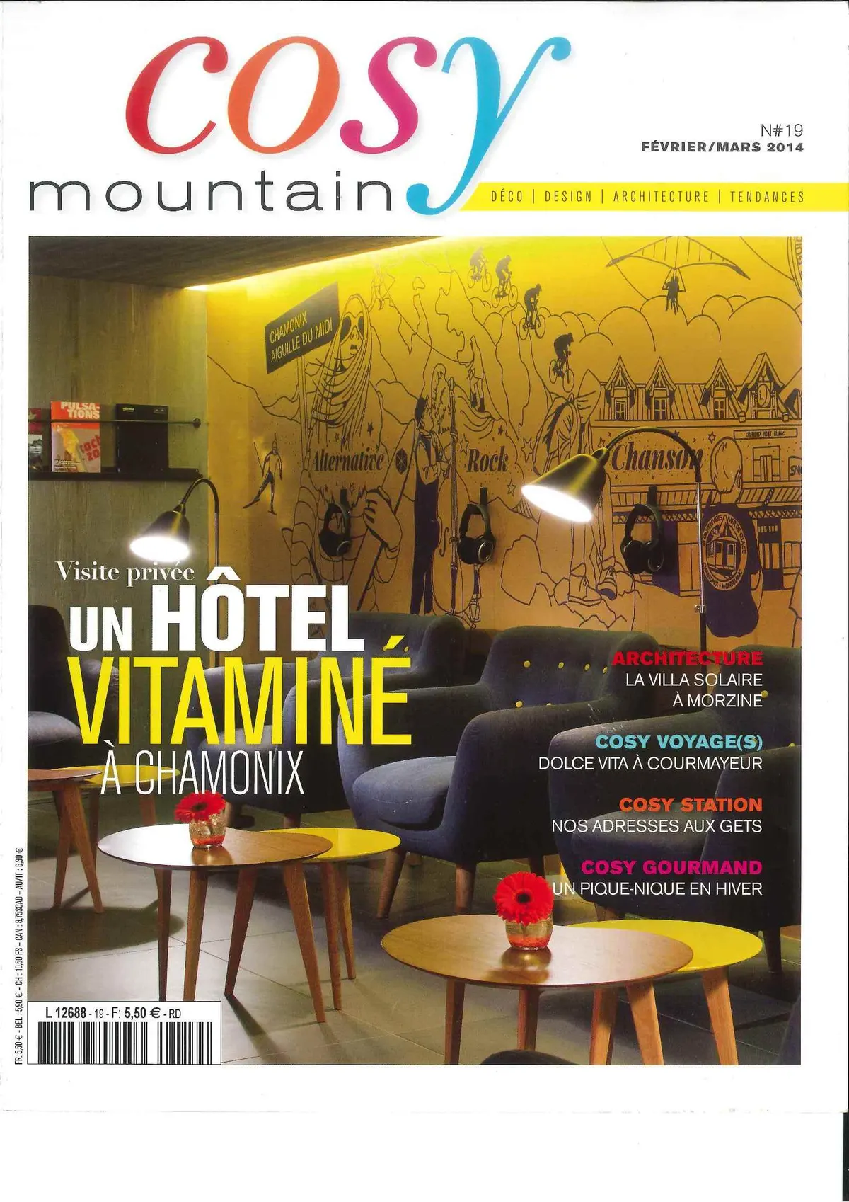 Couverture du magazine Cosy Mountain, N° 19 · 2014